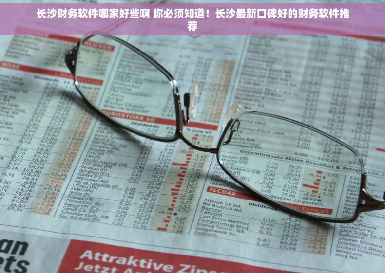 长沙财务软件哪家好些啊 你必须知道！长沙最新口碑好的财务软件推荐