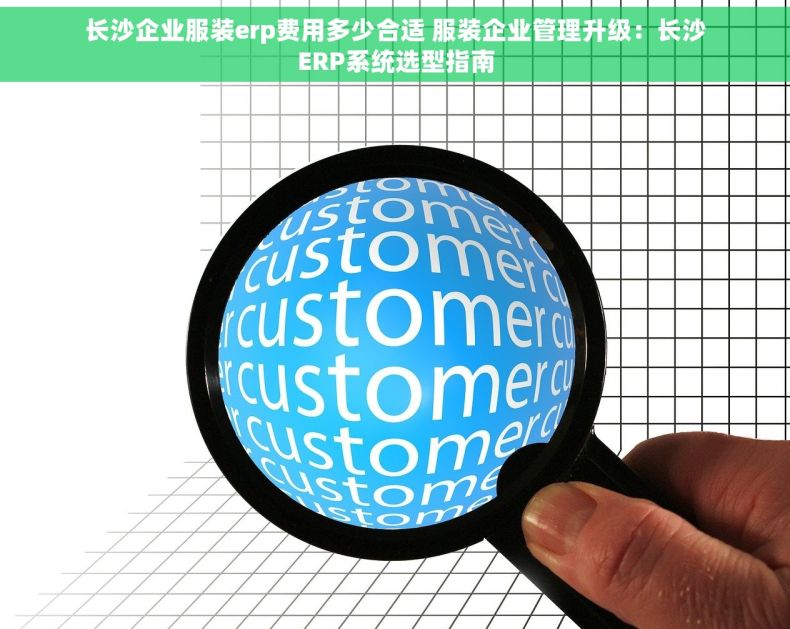 长沙企业服装erp费用多少合适 服装企业管理升级：长沙ERP系统选型指南