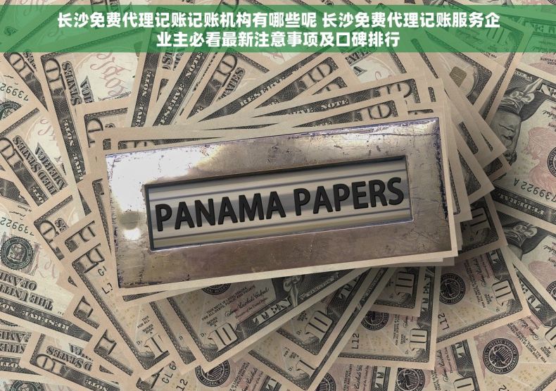 长沙免费代理记账记账机构有哪些呢 长沙免费代理记账服务企业主必看最新注意事项及口碑排行