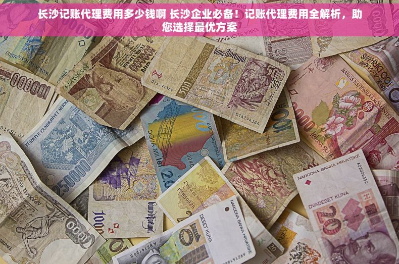 长沙记账代理费用多少钱啊 长沙企业必备！记账代理费用全解析，助您选择最优方案