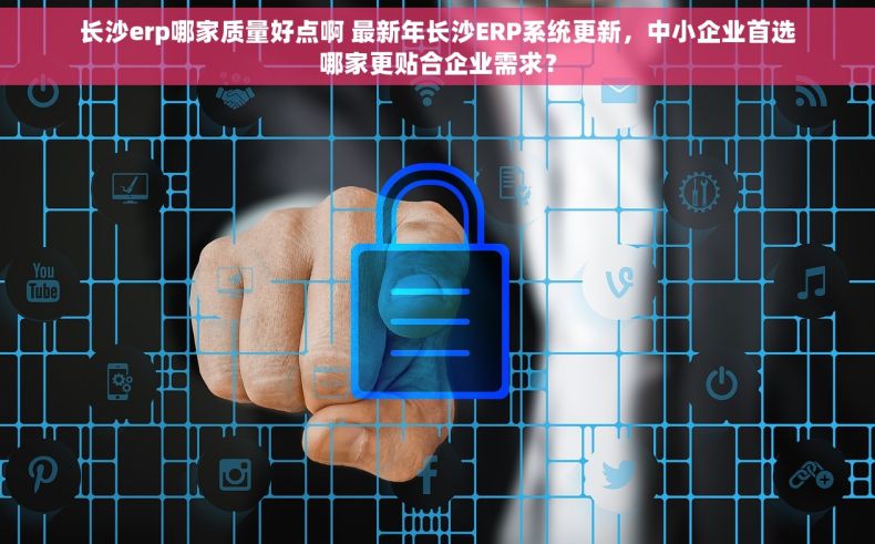 长沙erp哪家质量好点啊 最新年长沙ERP系统更新，中小企业首选哪家更贴合企业需求？