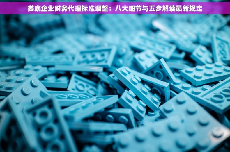 娄底企业财务代理标准调整：八大细节与五步解读最新规定