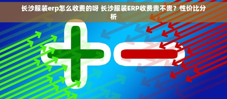 长沙服装erp怎么收费的呀 长沙服装ERP收费贵不贵？性价比分析