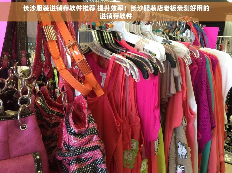 长沙服装进销存软件推荐 提升效率！长沙服装店老板亲测好用的进销存软件