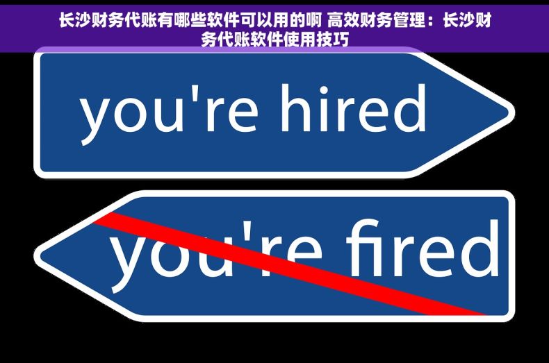 长沙财务代账有哪些软件可以用的啊 高效财务管理：长沙财务代账软件使用技巧