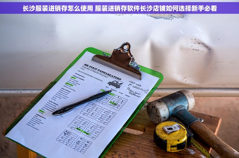 长沙服装进销存怎么使用 服装进销存软件长沙店铺如何选择新手必看