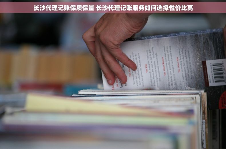 长沙代理记账保质保量 长沙代理记账服务如何选择性价比高