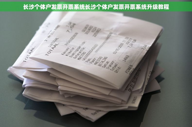 长沙个体户发票开票系统长沙个体户发票开票系统升级教程