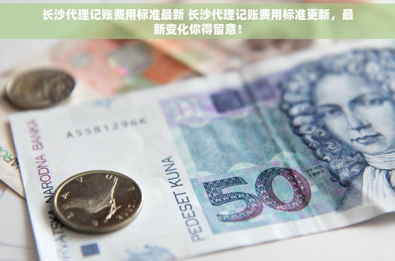 长沙代理记账费用标准最新 长沙代理记账费用标准更新，最新变化你得留意！