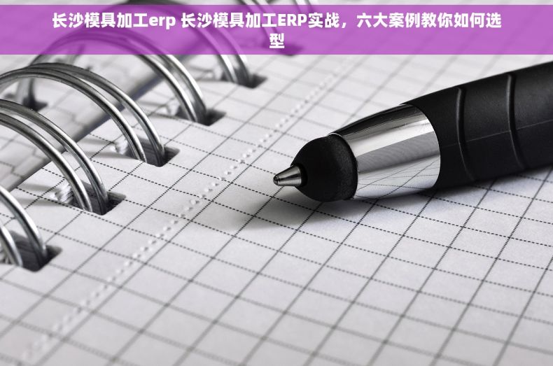 长沙模具加工erp 长沙模具加工ERP实战，六大案例教你如何选型