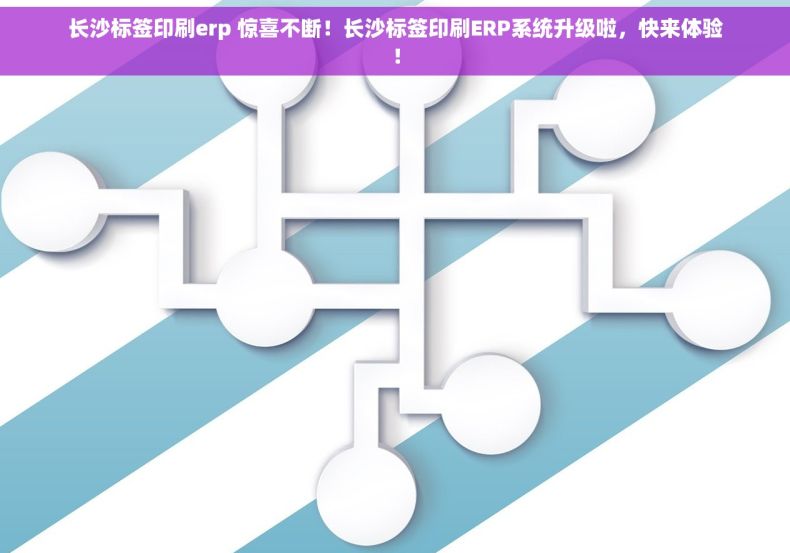 长沙标签印刷erp 惊喜不断！长沙标签印刷ERP系统升级啦，快来体验！