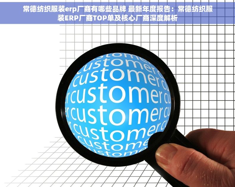 常德纺织服装erp厂商有哪些品牌 最新年度报告：常德纺织服装ERP厂商TOP单及核心厂商深度解析