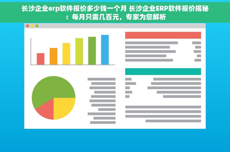 长沙企业erp软件报价多少钱一个月 长沙企业ERP软件报价揭秘：每月只需几百元，专家为您解析