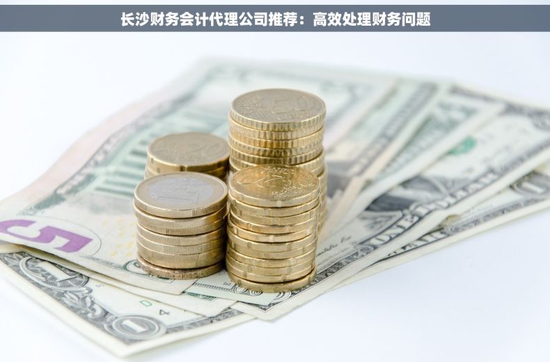 长沙财务会计代理公司推荐：高效处理财务问题