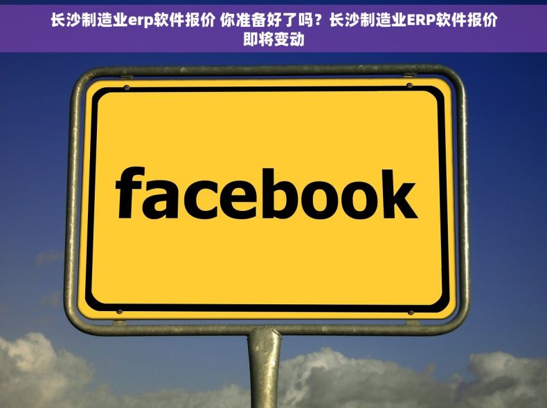 长沙制造业erp软件报价 你准备好了吗？长沙制造业ERP软件报价即将变动