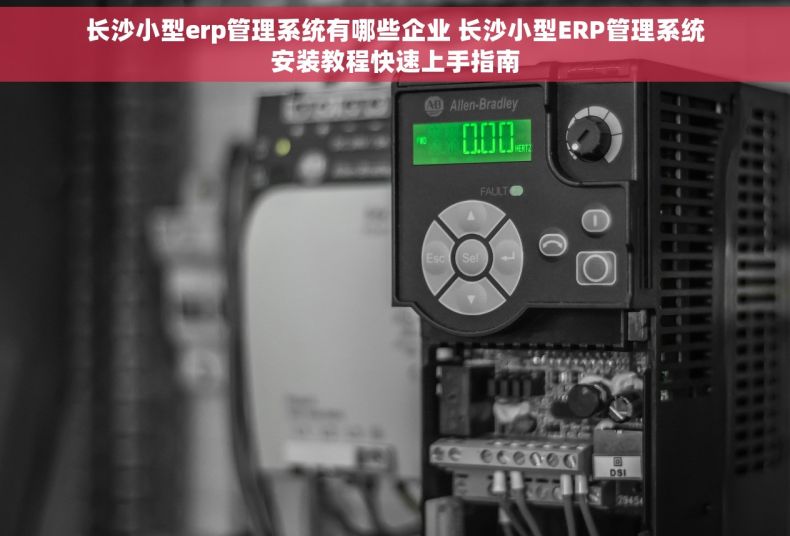 长沙小型erp管理系统有哪些企业 长沙小型ERP管理系统安装教程快速上手指南