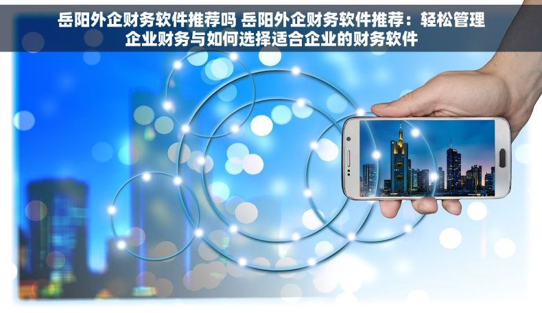 岳阳外企财务软件推荐吗 岳阳外企财务软件推荐：轻松管理企业财务与如何选择适合企业的财务软件