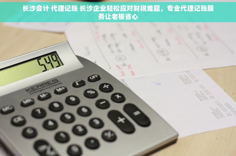 长沙会计 代理记账 长沙企业轻松应对财税难题，专业代理记账服务让老板省心