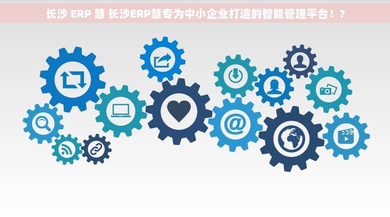 长沙 ERP 慧 长沙ERP慧专为中小企业打造的智能管理平台！?
