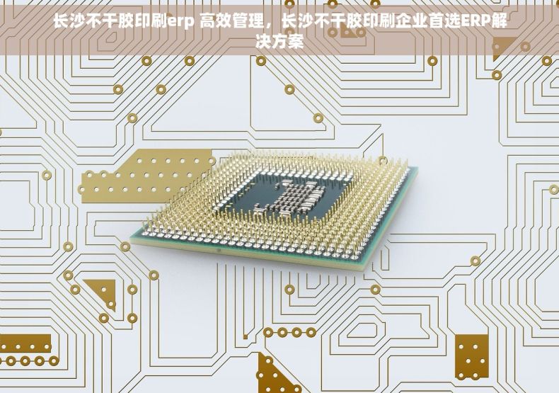 长沙不干胶印刷erp 高效管理，长沙不干胶印刷企业首选ERP解决方案