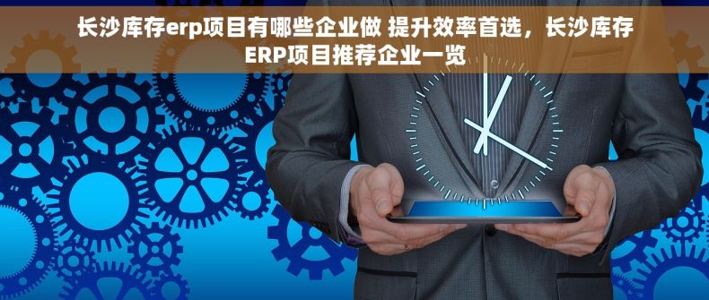长沙库存erp项目有哪些企业做 提升效率首选，长沙库存ERP项目推荐企业一览