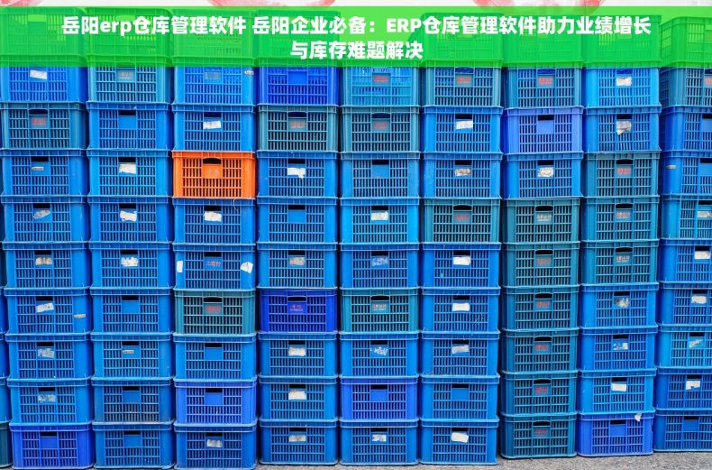 岳阳erp仓库管理软件 岳阳企业必备：ERP仓库管理软件助力业绩增长与库存难题解决