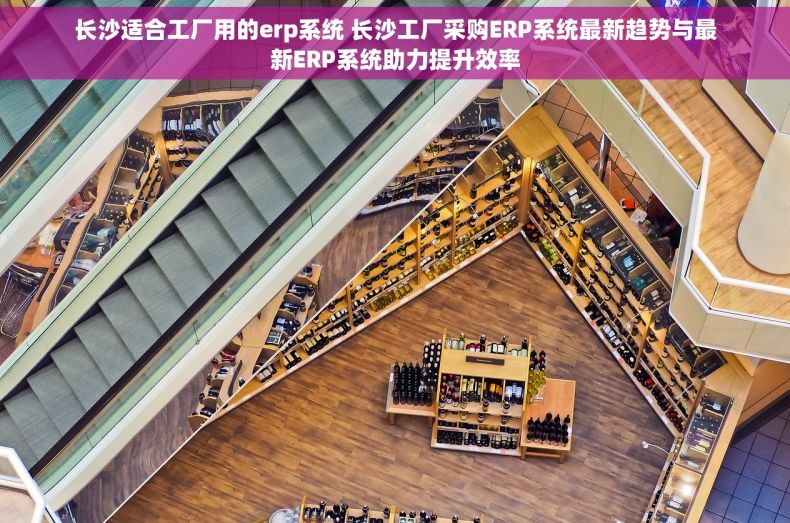 长沙适合工厂用的erp系统 长沙工厂采购ERP系统最新趋势与最新ERP系统助力提升效率