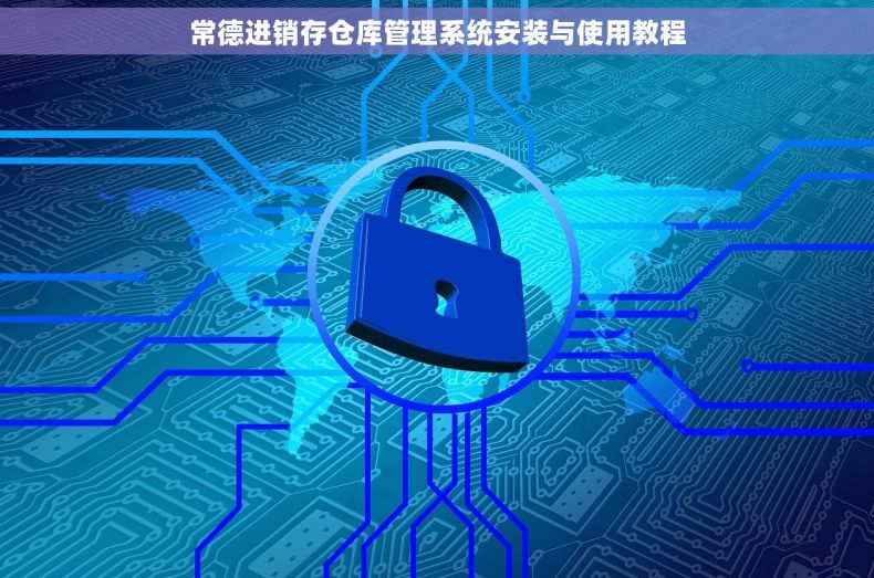 常德进销存仓库管理系统安装与使用教程