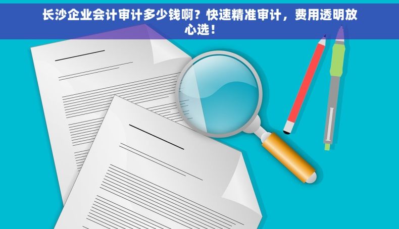 长沙企业会计审计多少钱啊？快速精准审计，费用透明放心选！