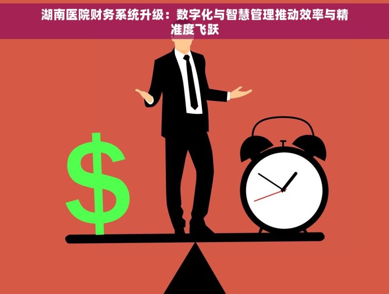 湖南医院财务系统升级：数字化与智慧管理推动效率与精准度飞跃