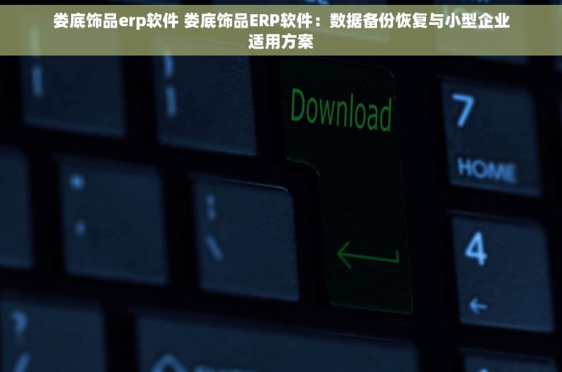 娄底饰品erp软件 娄底饰品ERP软件：数据备份恢复与小型企业适用方案
