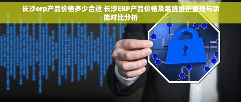 长沙erp产品价格多少合适 长沙ERP产品价格及系统维护管理与功能对比分析