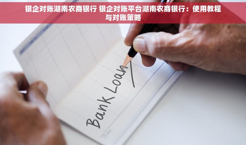 银企对账湖南农商银行 银企对账平台湖南农商银行：使用教程与对账策略