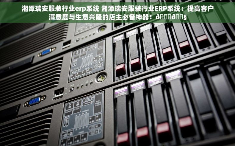 湘潭瑞安服装行业erp系统 湘潭瑞安服装行业ERP系统：提高客户满意度与生意兴隆的店主必备神器！🌟🔧