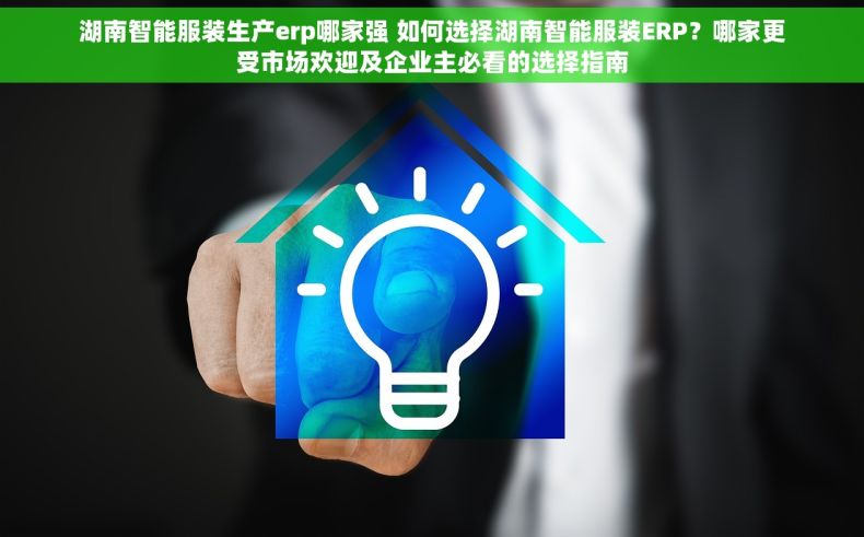 湖南智能服装生产erp哪家强 如何选择湖南智能服装ERP？哪家更受市场欢迎及企业主必看的选择指南
