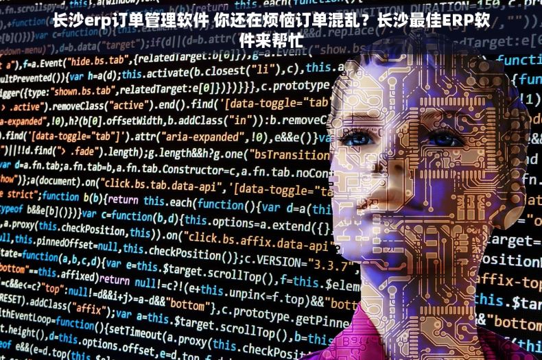 长沙erp订单管理软件 你还在烦恼订单混乱？长沙最佳ERP软件来帮忙