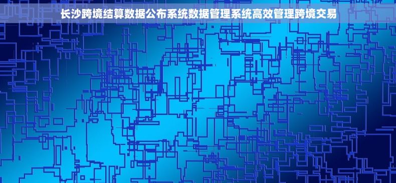 长沙跨境结算数据公布系统数据管理系统高效管理跨境交易