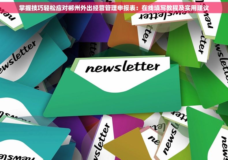 掌握技巧轻松应对郴州外出经营管理申报表：在线填写教程及实用建议