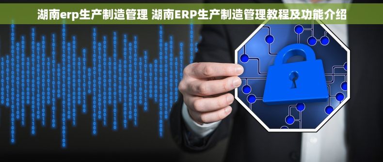湖南erp生产制造管理 湖南ERP生产制造管理教程及功能介绍