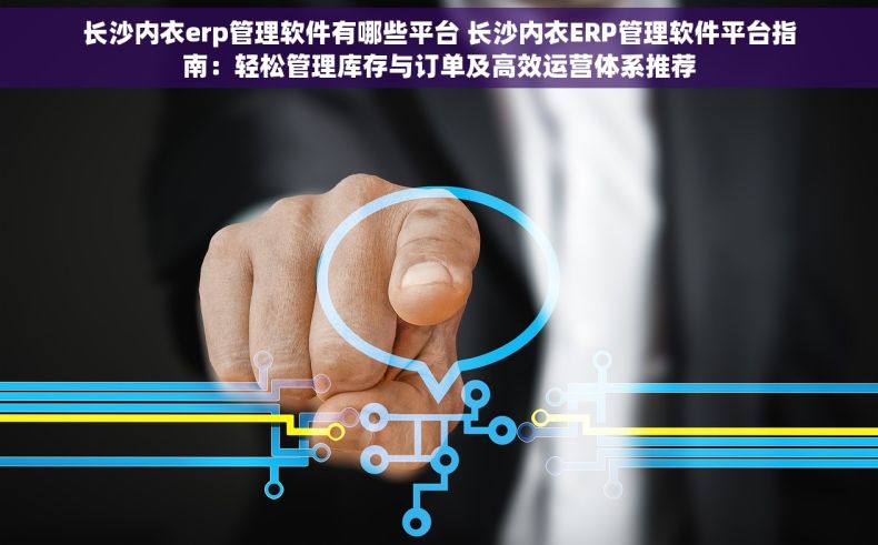长沙内衣erp管理软件有哪些平台 长沙内衣ERP管理软件平台指南：轻松管理库存与订单及高效运营体系推荐