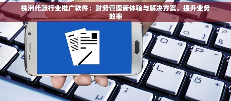 株洲代账行业推广软件：财务管理新体验与解决方案，提升业务效率