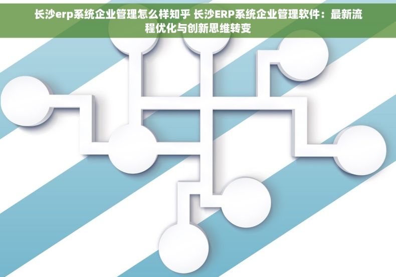 长沙erp系统企业管理怎么样知乎 长沙ERP系统企业管理软件：最新流程优化与创新思维转变
