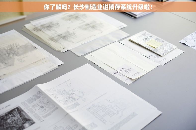 你了解吗？长沙制造业进销存系统升级啦！