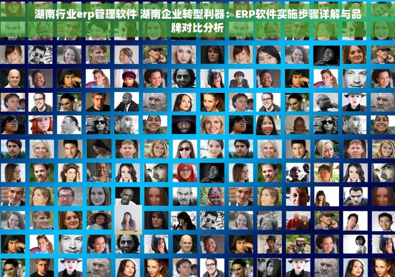 湖南行业erp管理软件 湖南企业转型利器：ERP软件实施步骤详解与品牌对比分析