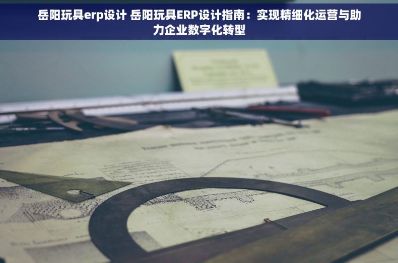 岳阳玩具erp设计 岳阳玩具ERP设计指南：实现精细化运营与助力企业数字化转型