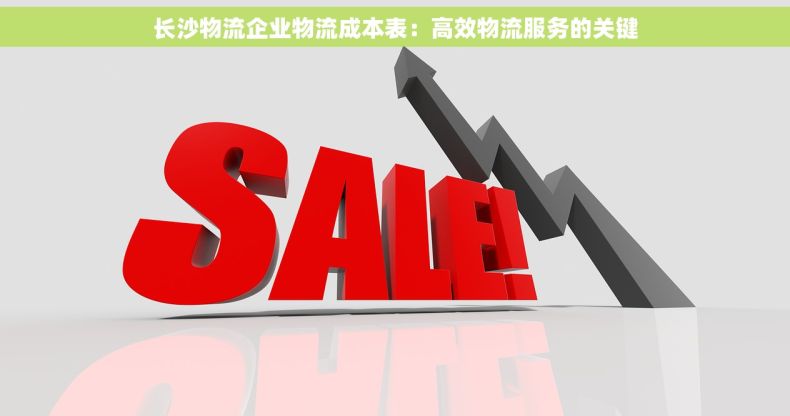 长沙物流企业物流成本表：高效物流服务的关键