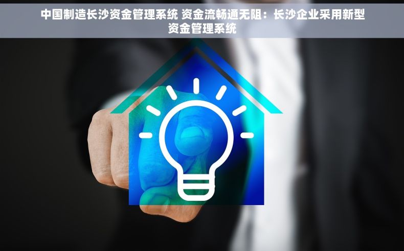 中国制造长沙资金管理系统 资金流畅通无阻：长沙企业采用新型资金管理系统