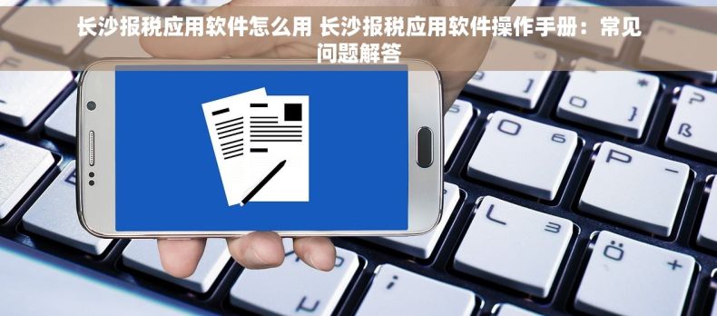长沙报税应用软件怎么用 长沙报税应用软件操作手册：常见问题解答