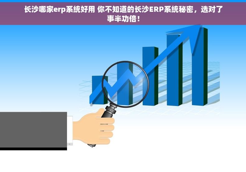 长沙哪家erp系统好用 你不知道的长沙ERP系统秘密，选对了事半功倍！