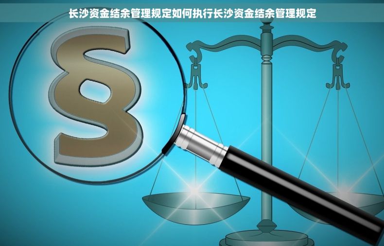长沙资金结余管理规定如何执行长沙资金结余管理规定